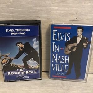 Elvis Presley Cassettes Bundle Lot of 2 Please Read